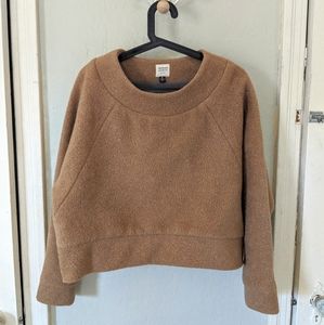 Megan Huntz Cropped Wool Sweater